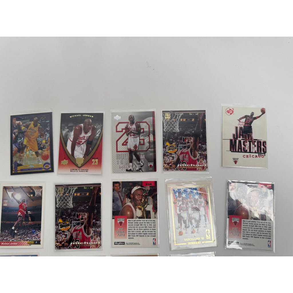Michael Jordan Collector’s Card Bundle – NBA Trading Cards Lot