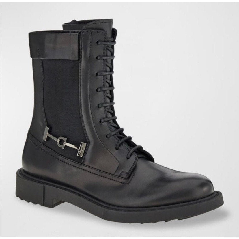 Men's Salvatore, Ferragamo, Iglesias, gancio Chelsea boots size 8.5 EE