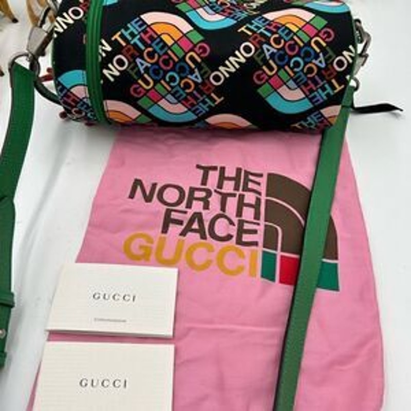 Gucci X North face shoulder bag made in Italy