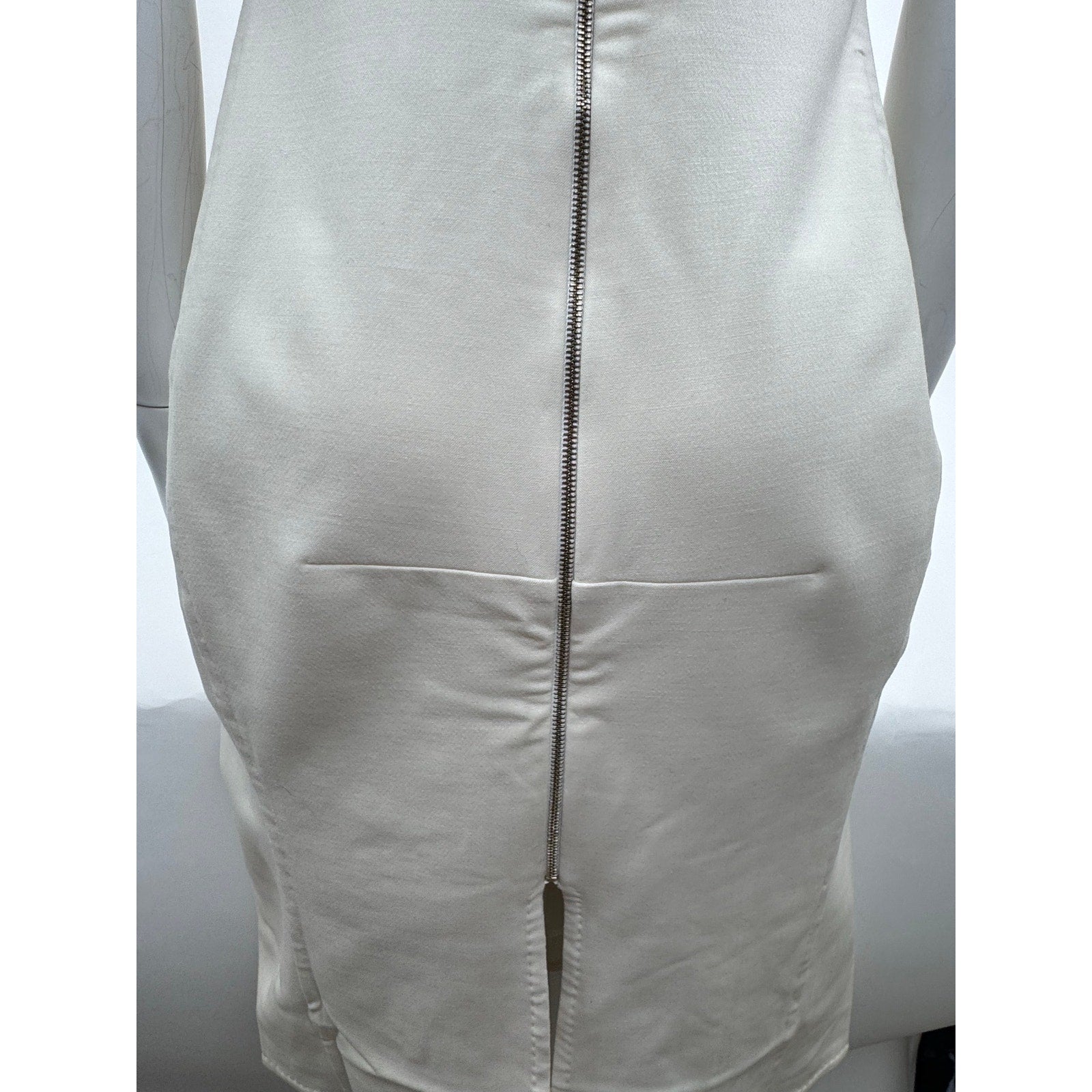Aquilano Rimondi NWT Cream & Yellow Cap Sleeve Sheath Dress – Size 44
