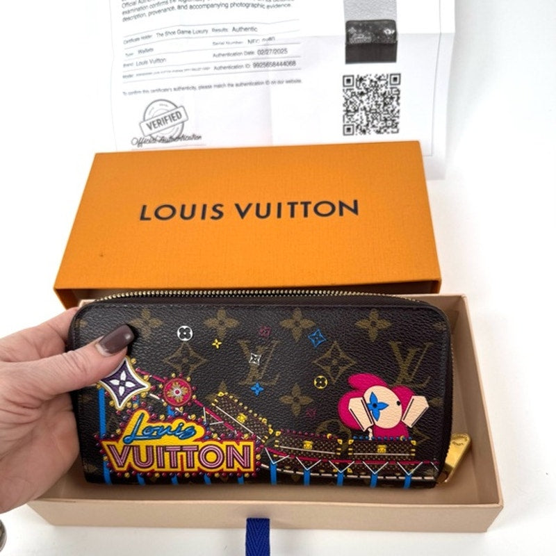 Louis Vuitton Vivienne Westwood Roller Coaster Long Zippy Wallet
