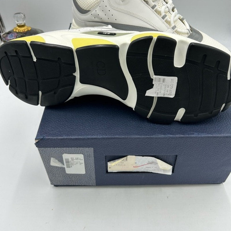 Men's Dior B 22 white/gray sneakers size 51 made in Italy