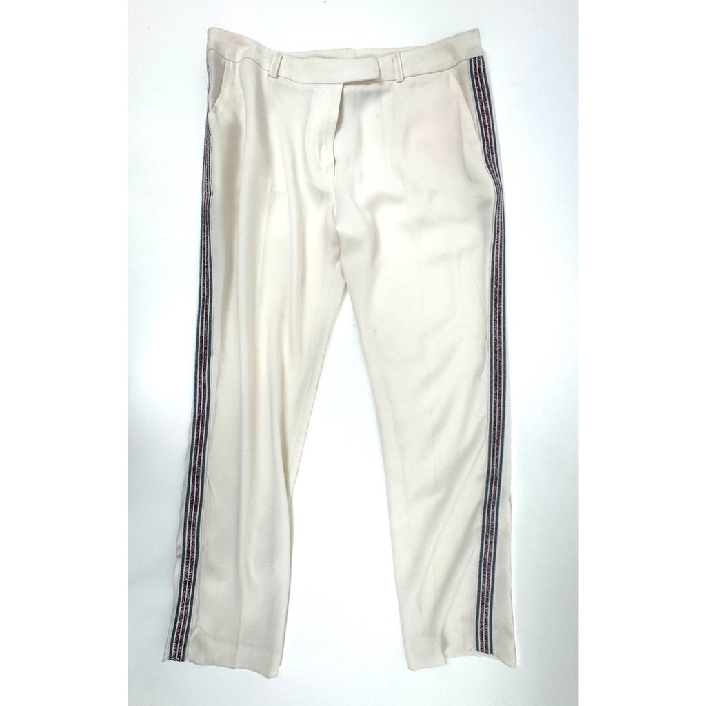 IRO NWT Women’s Ecru Jaxon Side Detail Trousers Size 1