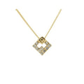 Givenchy Gold Rhinestone Necklace 0.55 × 16.14 × 0.55