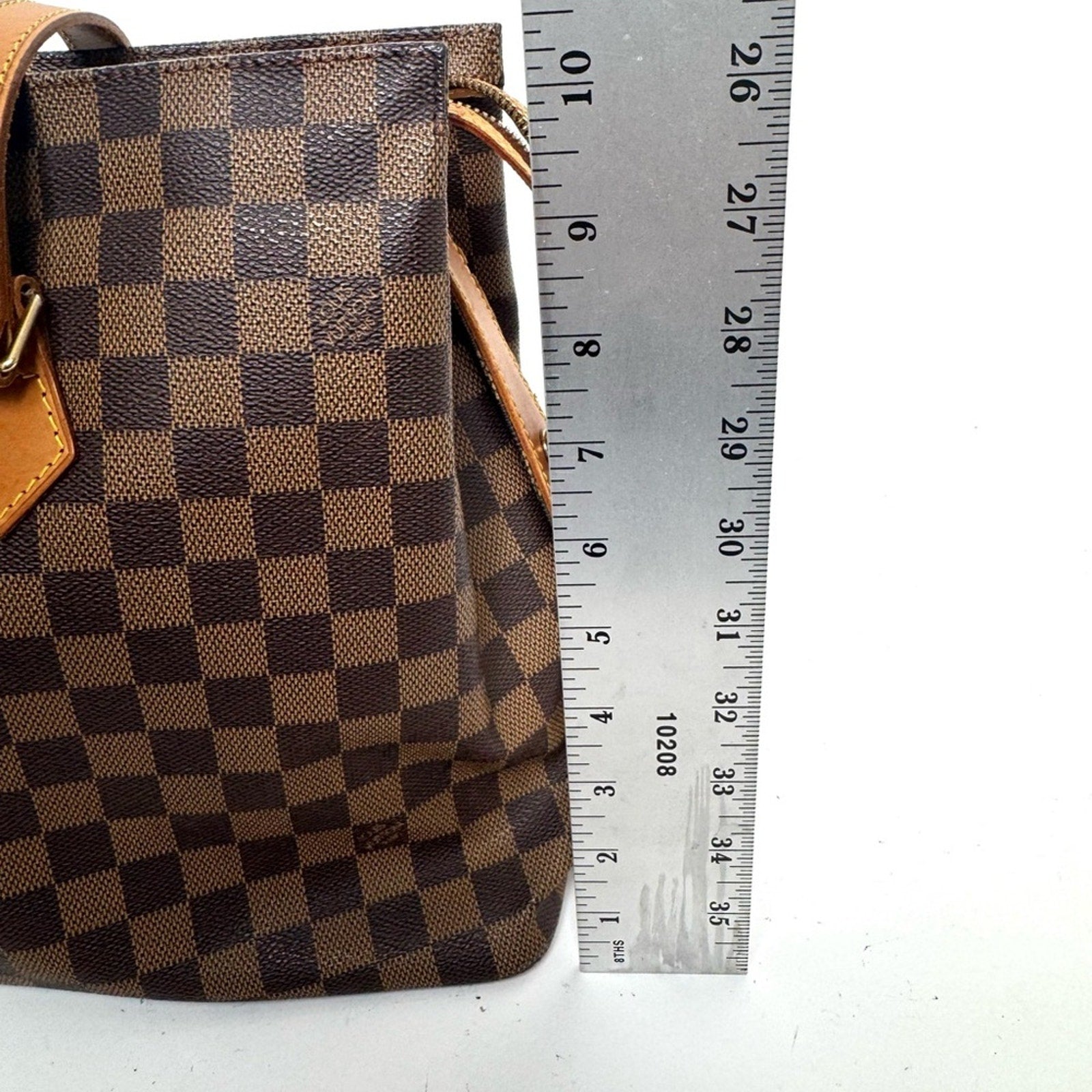 Louis Vuitton Damier Ebene Columbine Centenaire Special Edition Tote Bag