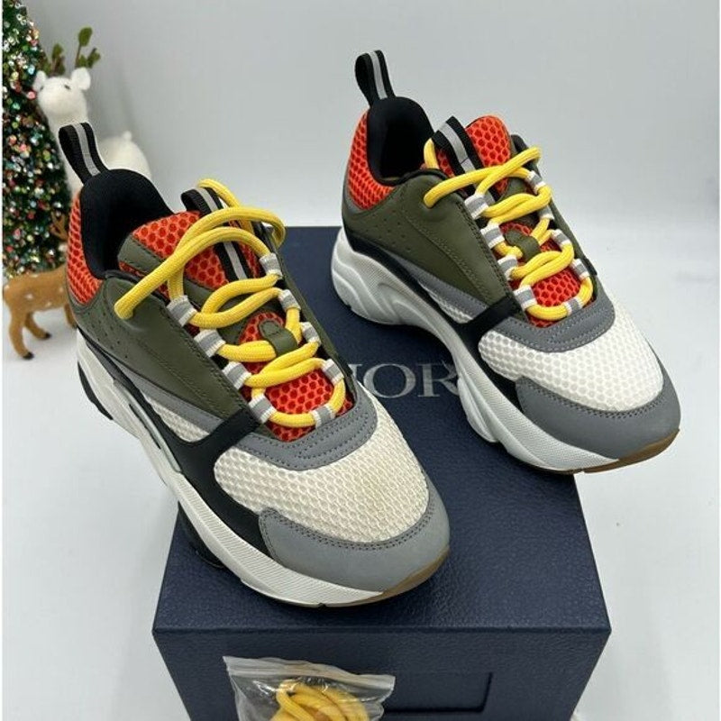 Women’s Dior B – 22 leather low top trainers size 38 made in Italy