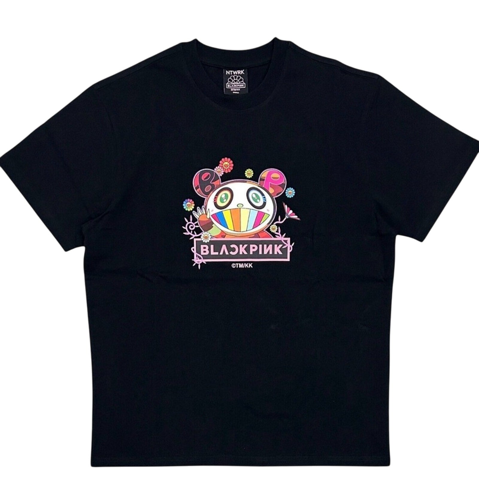 BLACKPINK + Takashi Murakami Pandakashi Logo T-Shirt NWT’s Unisex  Large