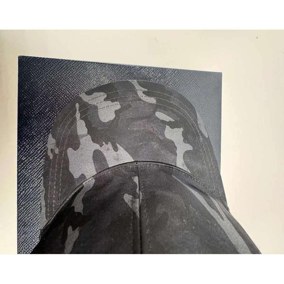 Unisex Prada Tessuto Camouflage Adjustable Baseball Cap With Box Size M