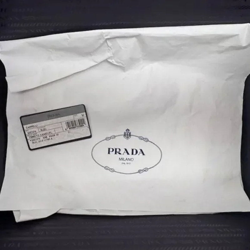 Unisex Prada Tessuto Camouflage Adjustable Baseball Cap With Box Size M