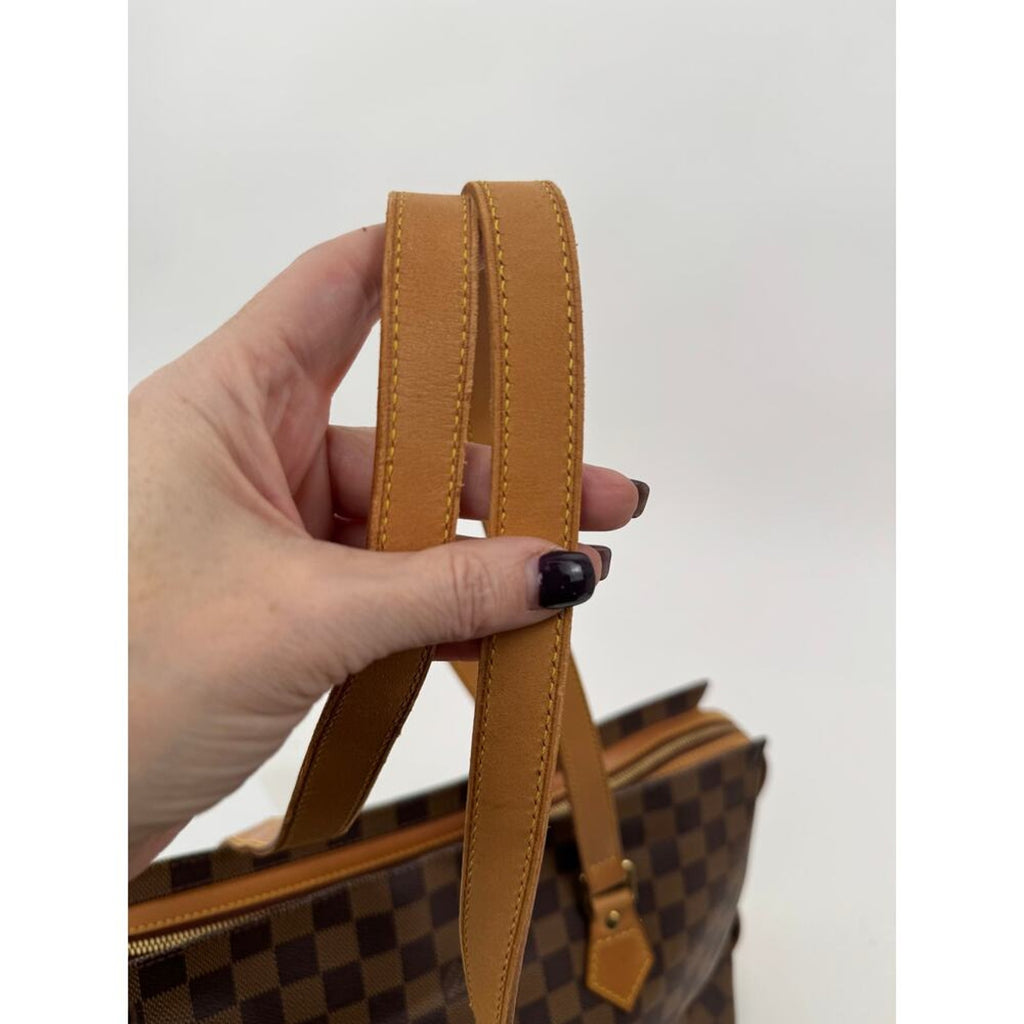Louis Vuitton Damier Ebene Columbine Centenaire Special Edition Tote Bag