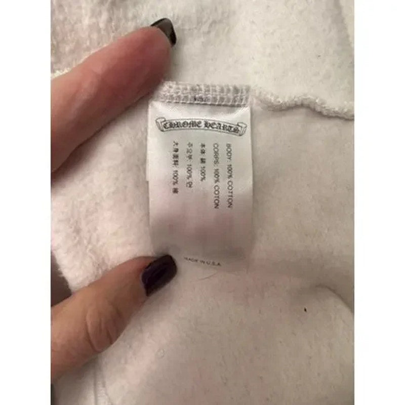 Men's RARE Chrome Hearts x Matty Boy Pink Graphic Hoodie - Oversized Large