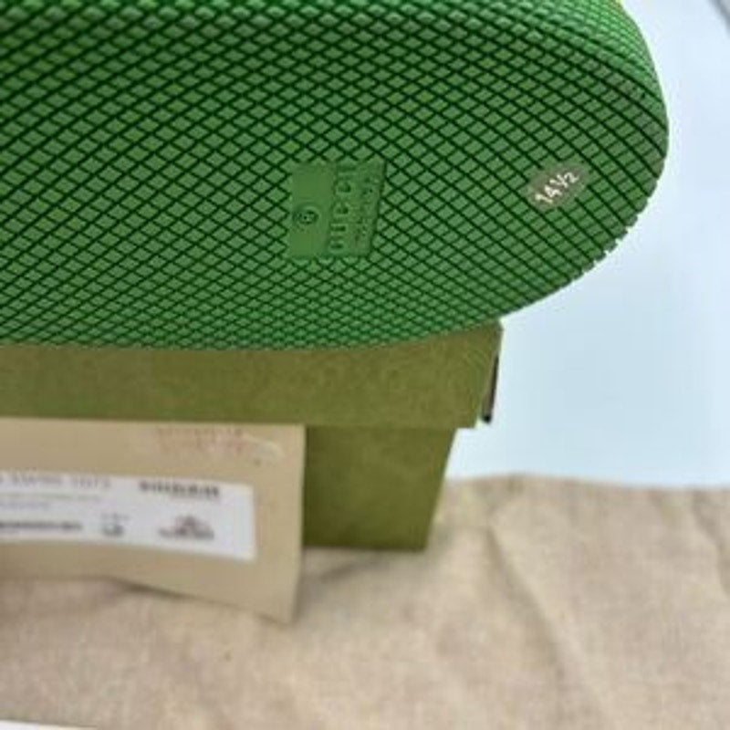 Men’s Gucci, leather high top basket sneakers size 14.5 made in Italy