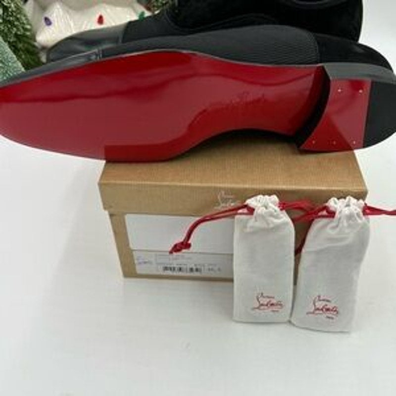 Christian Louboutin Mens Greggo flat Oxford size 46.5 made in Italy