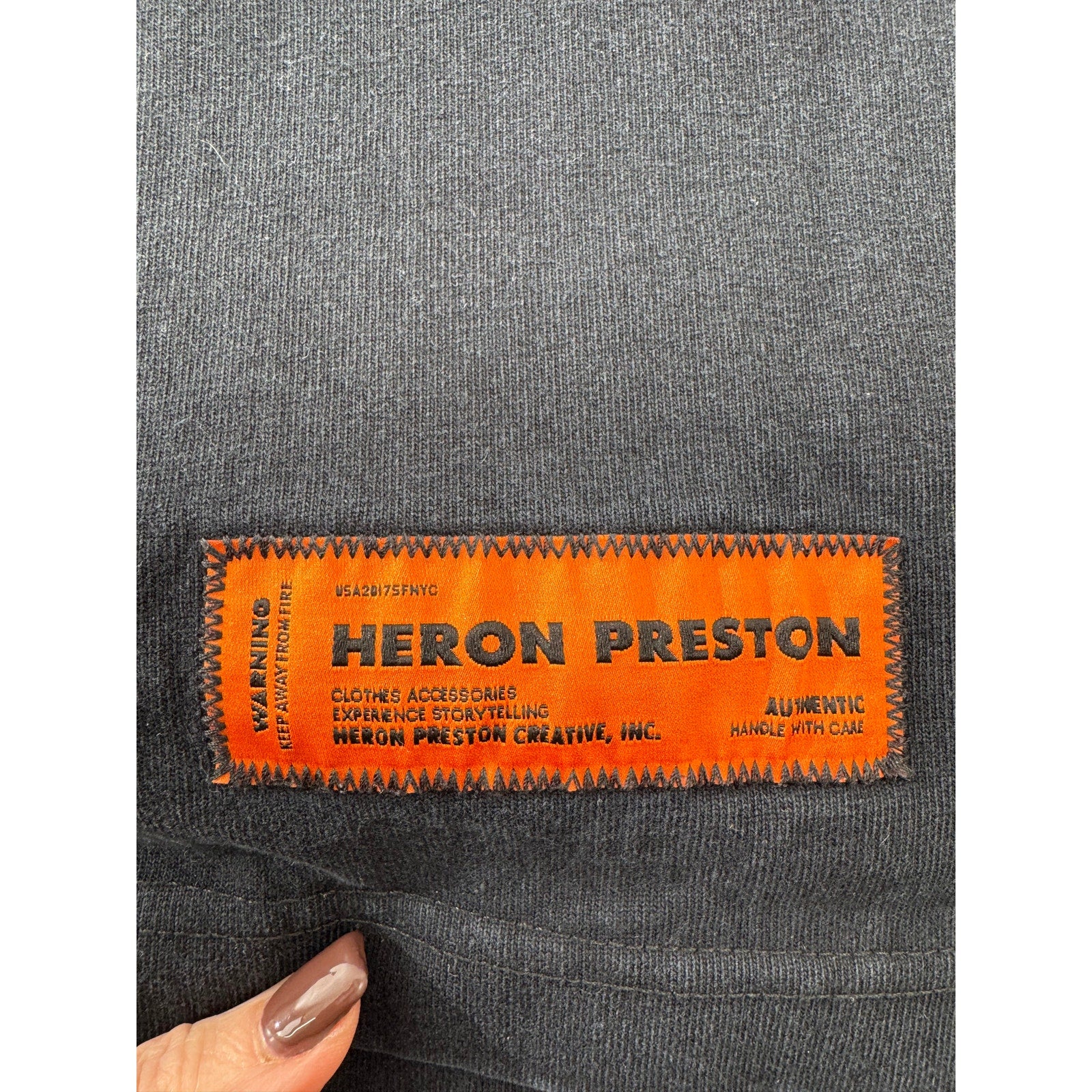 Men's Heron Preston Rare Heron Rainbow T-Shirt Size M Fits Like An XL