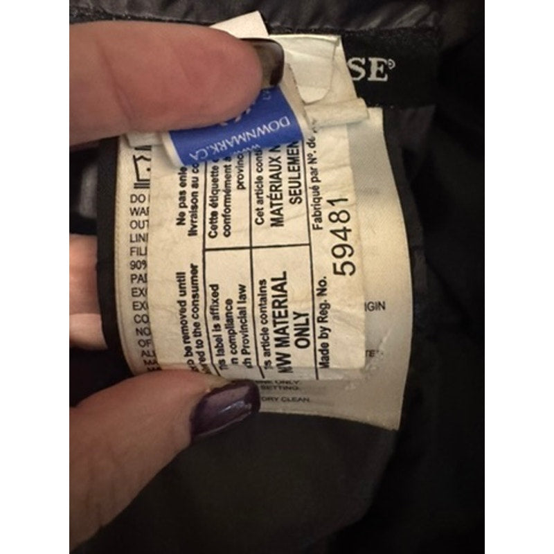 Mens Canada Goose Black Lodge Jacket Size Large