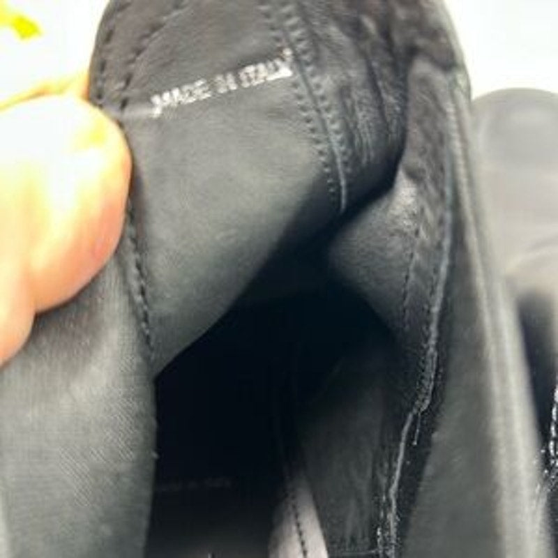 Men's Prada MONOLITH leather Chelsea boots size 11 made in Italy