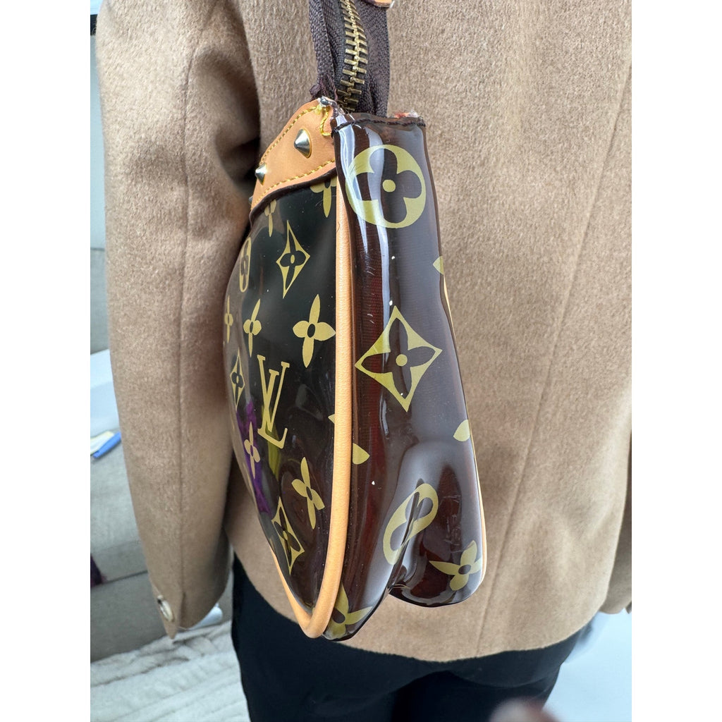 Rare Louis Vuitton Women's Brown Monogram PVC Pochette Bag