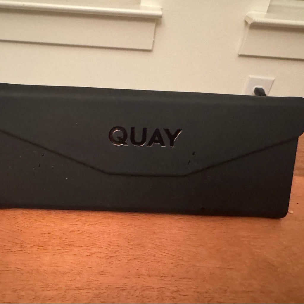 QUAY BY THE WAY sunglasses NWOT’s which are Sold Out This listing for black pair