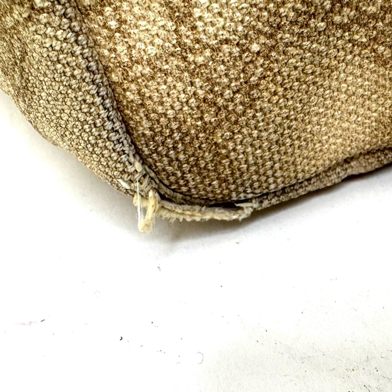 Dior canvas Canage shoulder tote with knotted leather straps/silver hardware