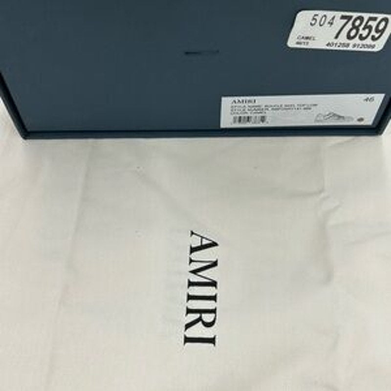 Men's Amiri BOUCLE SKEL low top sneakers size 46