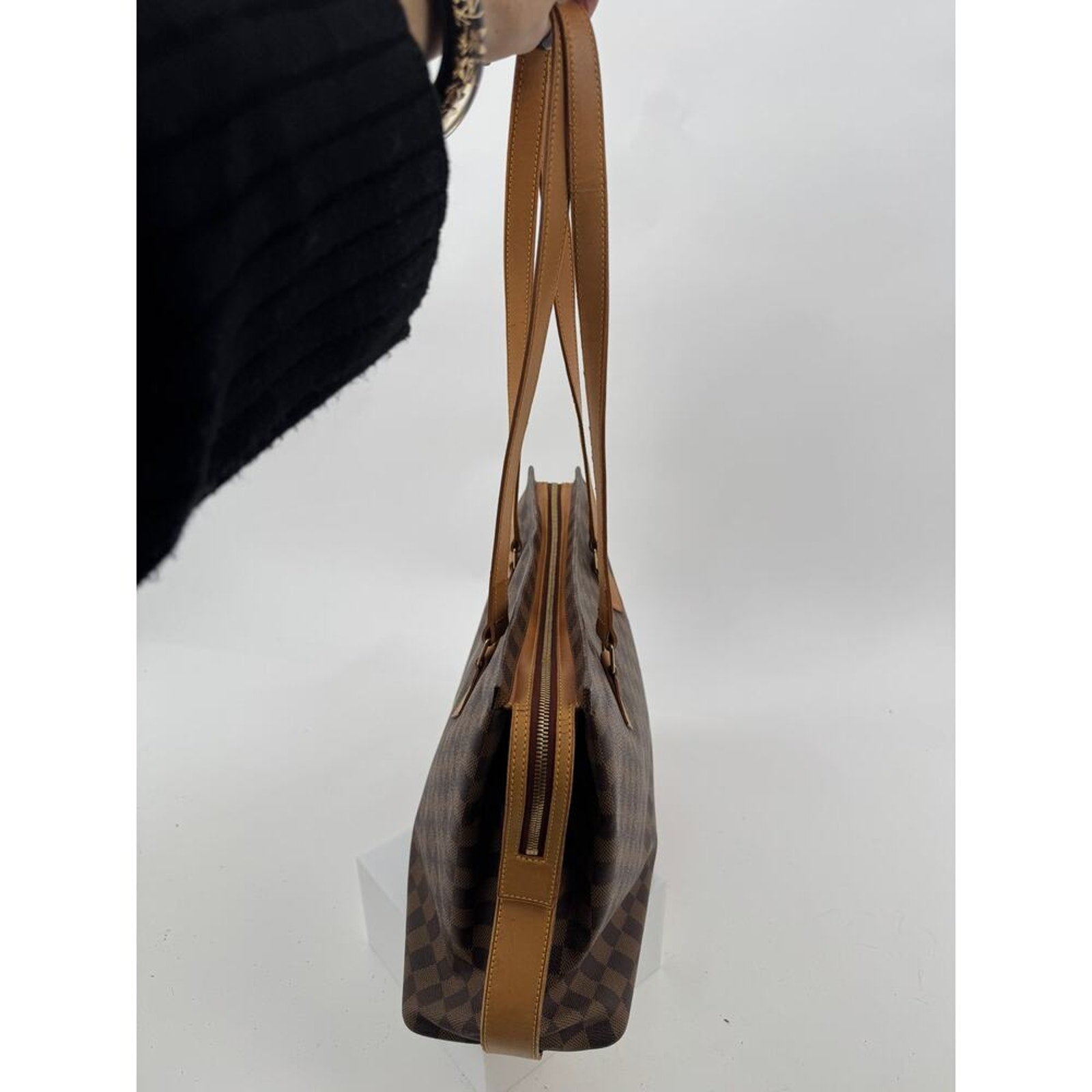 Louis Vuitton Damier Ebene Columbine Centenaire Special Edition Tote Bag