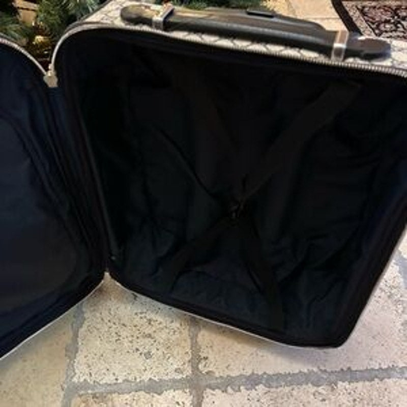 Gucci Savoy GG Supreme small cabin, carry-on suitcase made in Italy NWT