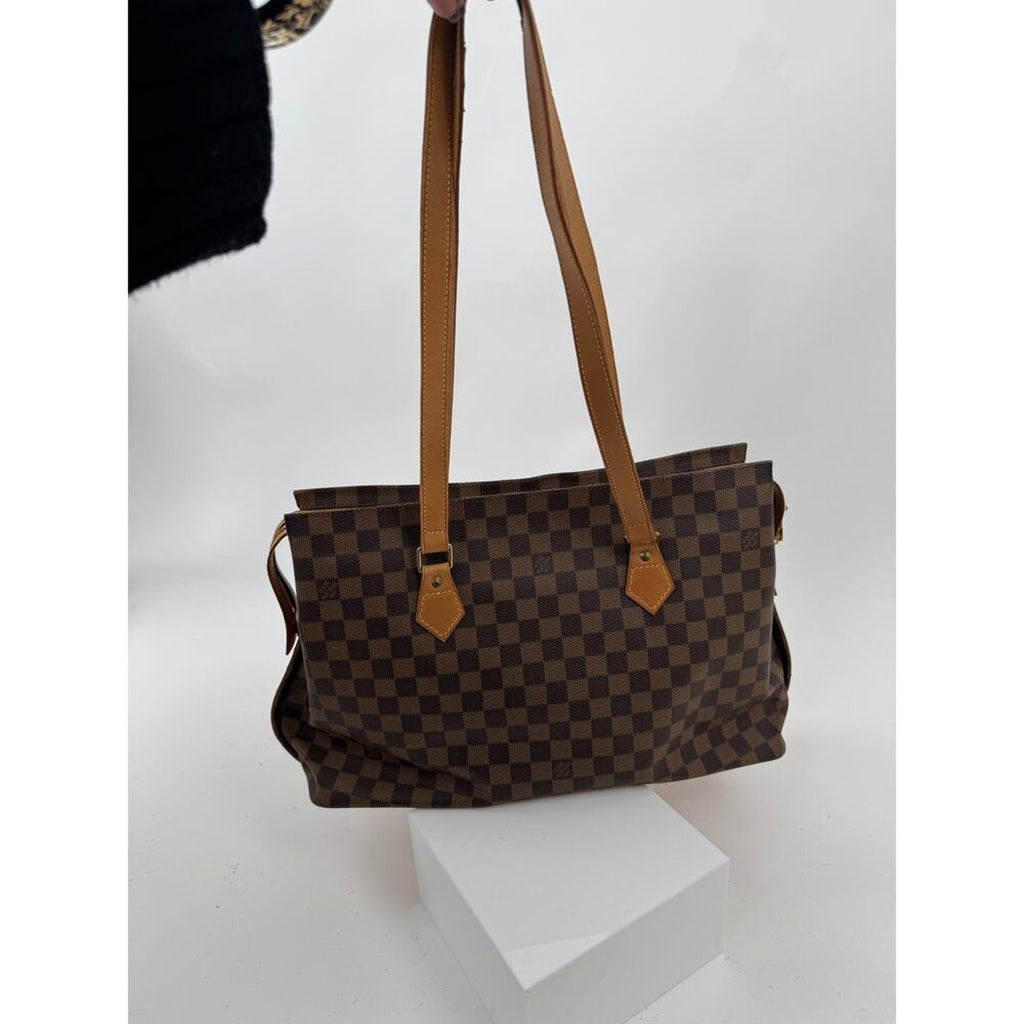Louis Vuitton Damier Ebene Columbine Centenaire Special Edition Tote Bag