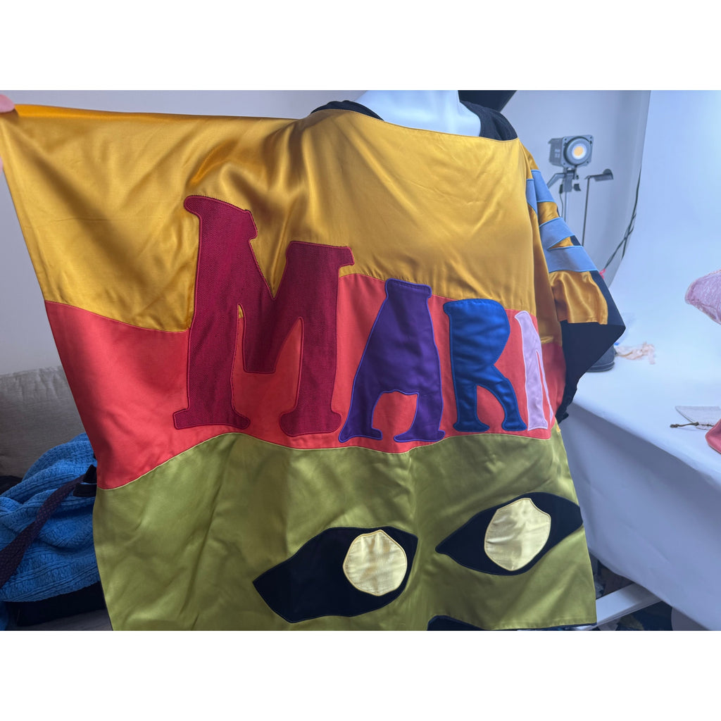 MARNI One Of A Kind Treasure, Cape is the No Vacancy Inn/Marni Collab. Feature