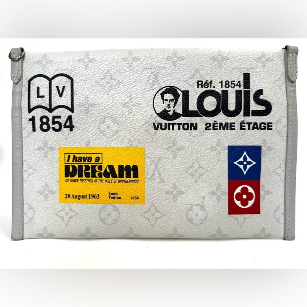 Louis Vuitton x Virgil Abloh (RIP)Spec. Ed/Grey,MLK, reference to I Had A Dream