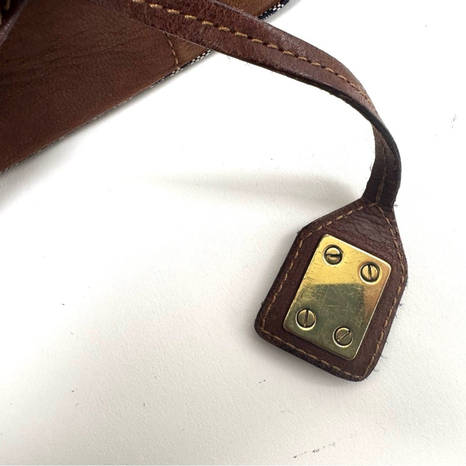 Christian Dior Diorissimo Trotter Canvas Street Chic Dome handbag or Satchel.