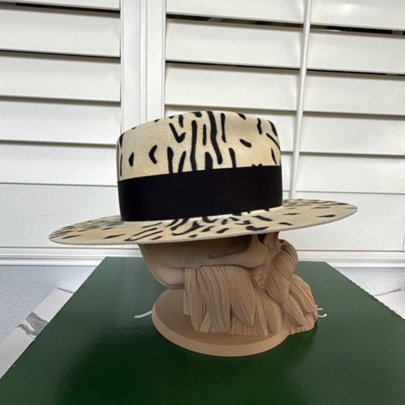 Nick Fouquet “Jaguar Child” Cowboy Hat – Camel Beaver Felt – Size 7 5/8