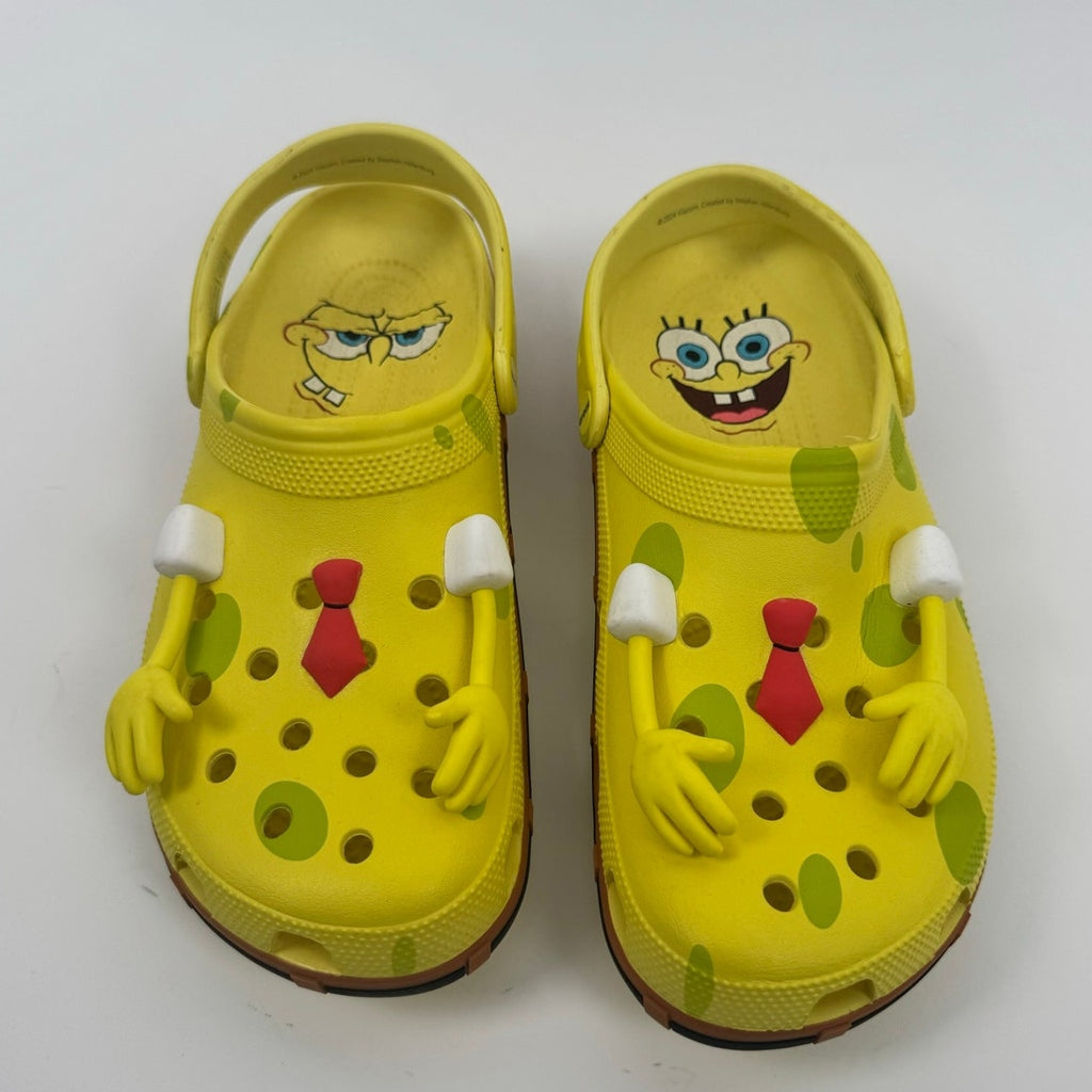 Men's Crocs x SpongeBob SquarePants Special Edition Classic Clogs Size 13