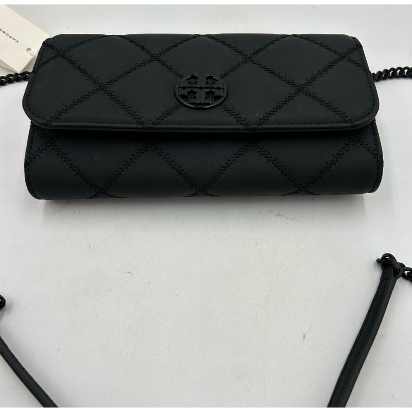 Women's Tory Burch matte chain wallet Crossbody NWT