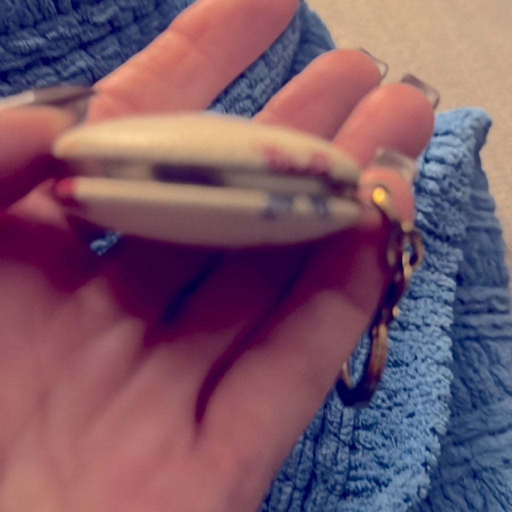 Louis Vuitton Murikami Monogram  Light up Keychain/bag charm with gold detail