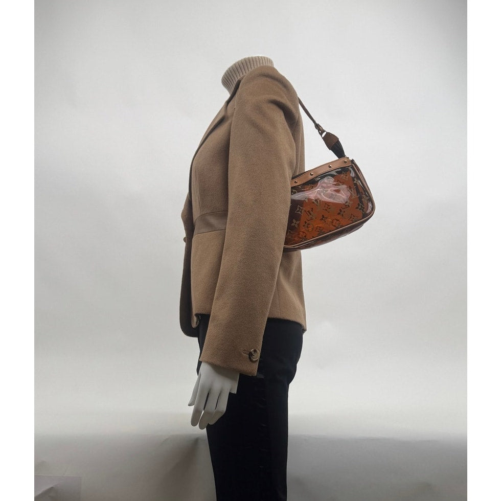 Rare Louis Vuitton Women's Brown Monogram PVC Pochette Bag