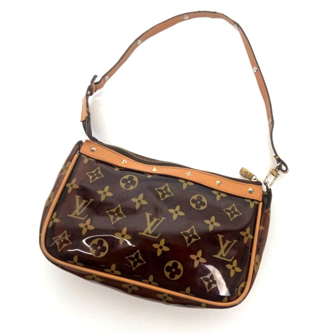 Rare Louis Vuitton Women's Brown Monogram PVC Pochette Bag