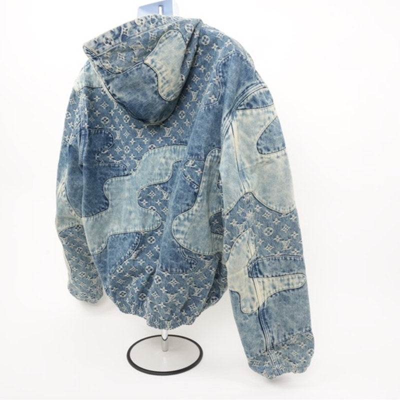 Louis Vuitton x Nigo Monogram Patchwork Denim Hoodie NWT’s size XL