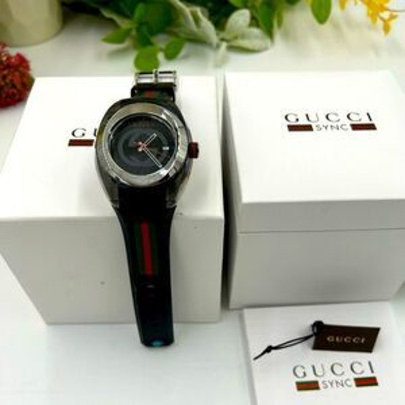 Unisex Gucci sync quartz watch made in Italy