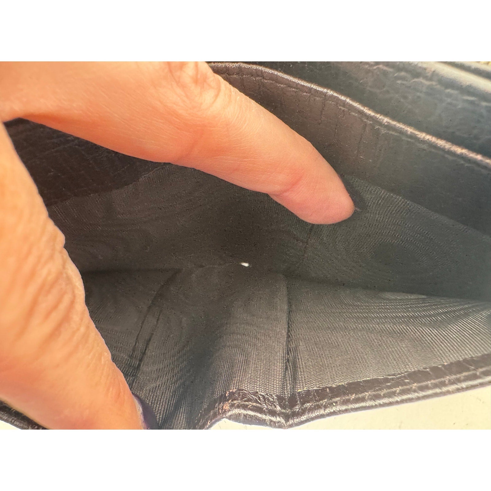 Gucci GG Rare Neutral Canvas Monogram Web Canvas Compact Wallet