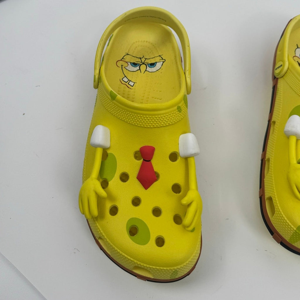 Men's Crocs x SpongeBob SquarePants Special Edition Classic Clogs Size 13