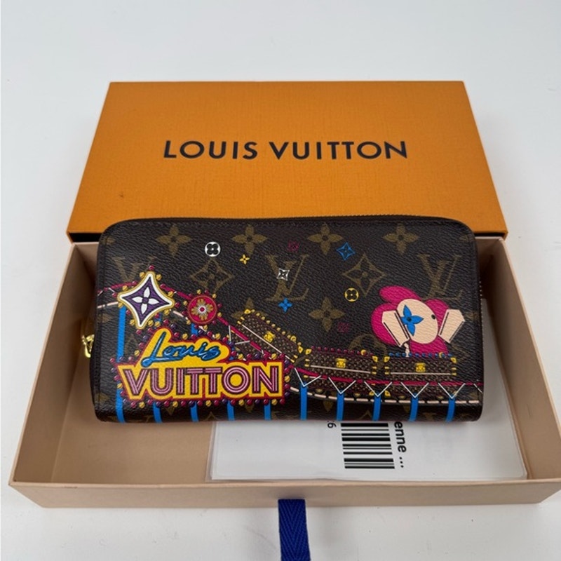 Louis Vuitton Vivienne Westwood Roller Coaster Long Zippy Wallet