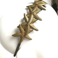 Eugenia Kim RARE HAND CAST bronze STARFISH headband bought at Henri Bendel, NYC