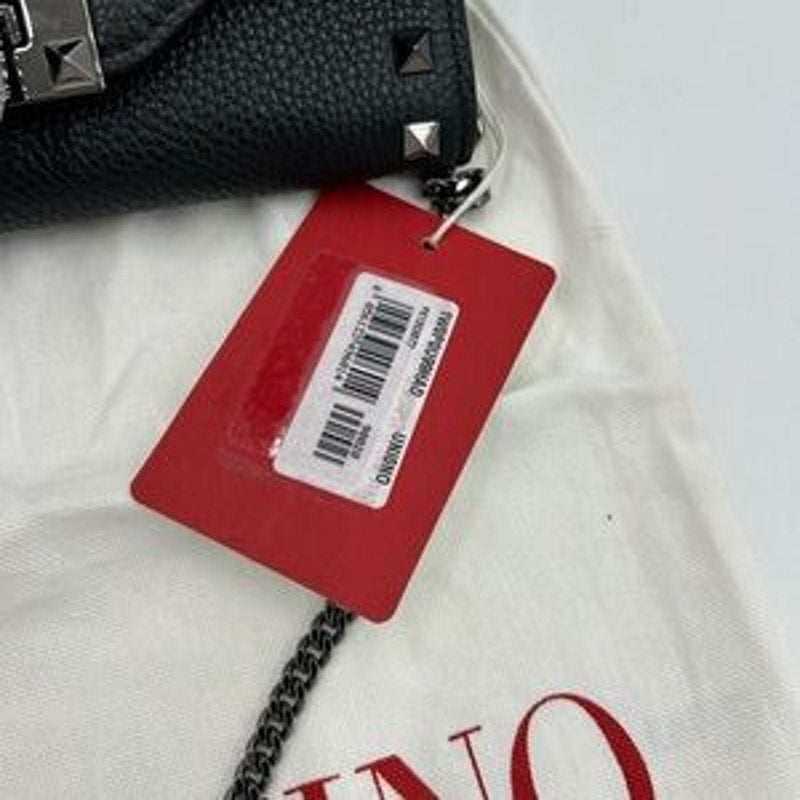 Women's Valentino Garavani rock stud, wallet on a chain made in Italy