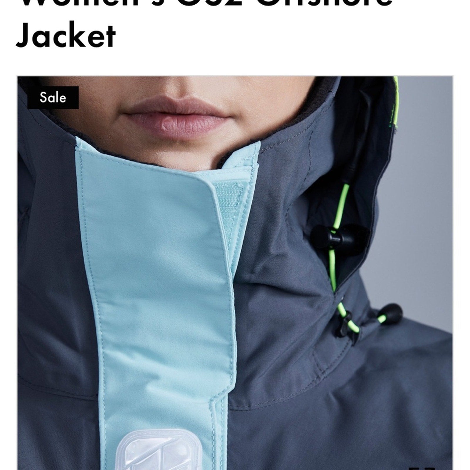 Gill Marine Women's OS2 Offshore Jacket NWOT’s Size 12 Eggshell