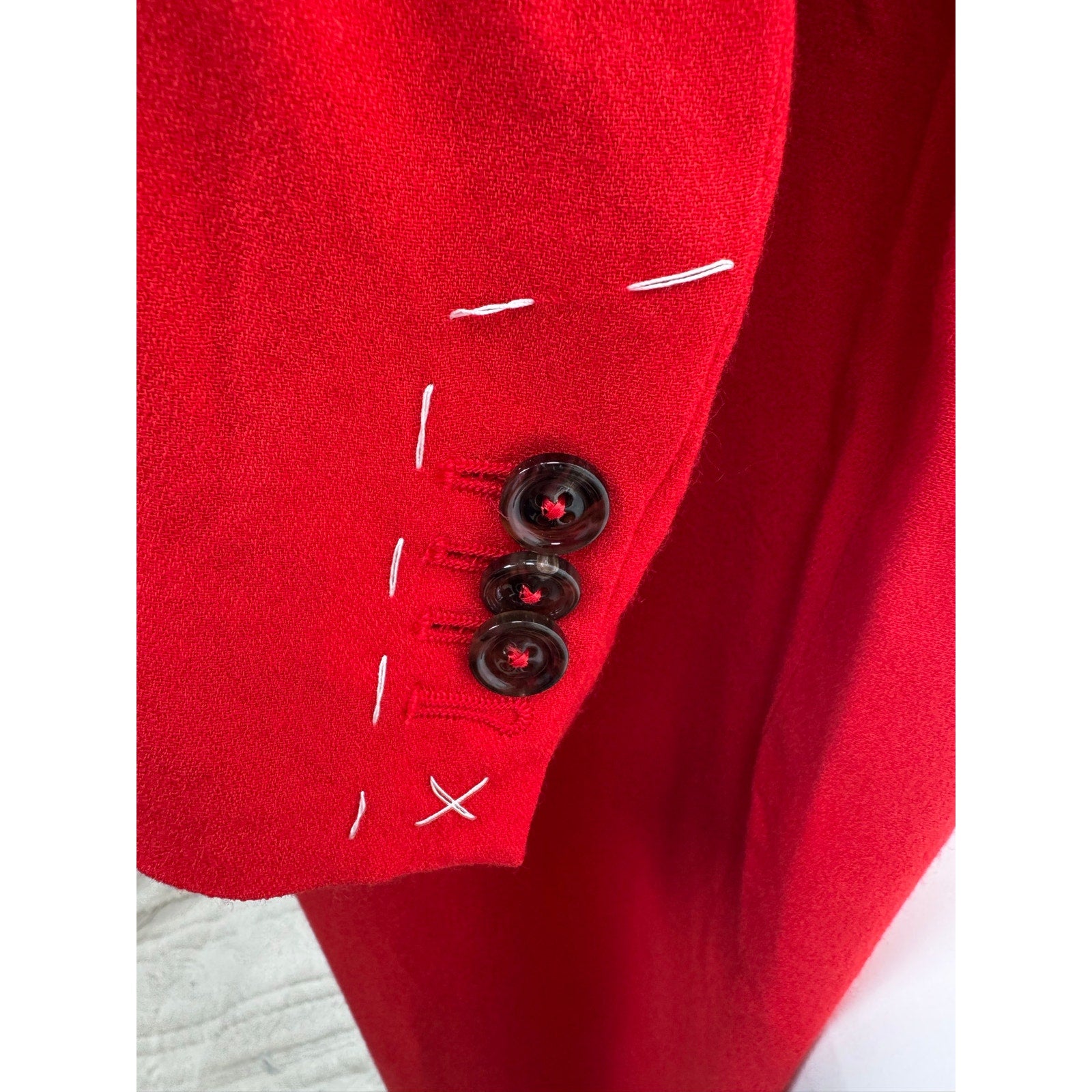 Maison Margiela NWT Red Dress with Zip Open Sleeves Size IT 42 / US 6