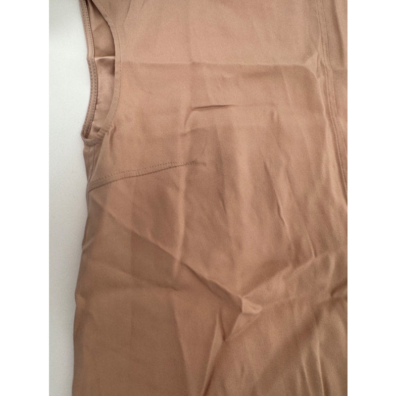 Brunello Cucinelli NWT Women's Silk Shell Blush Beige Blouse XS