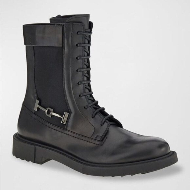 Men's Salvatore, Ferragamo, Iglesias, gancio Chelsea boots size 8.5 EE