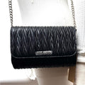Steve Madden Black Matelasse bag