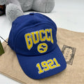 Men's Gucci 1921 logo baseball cap size medium/adjustable made in Italy