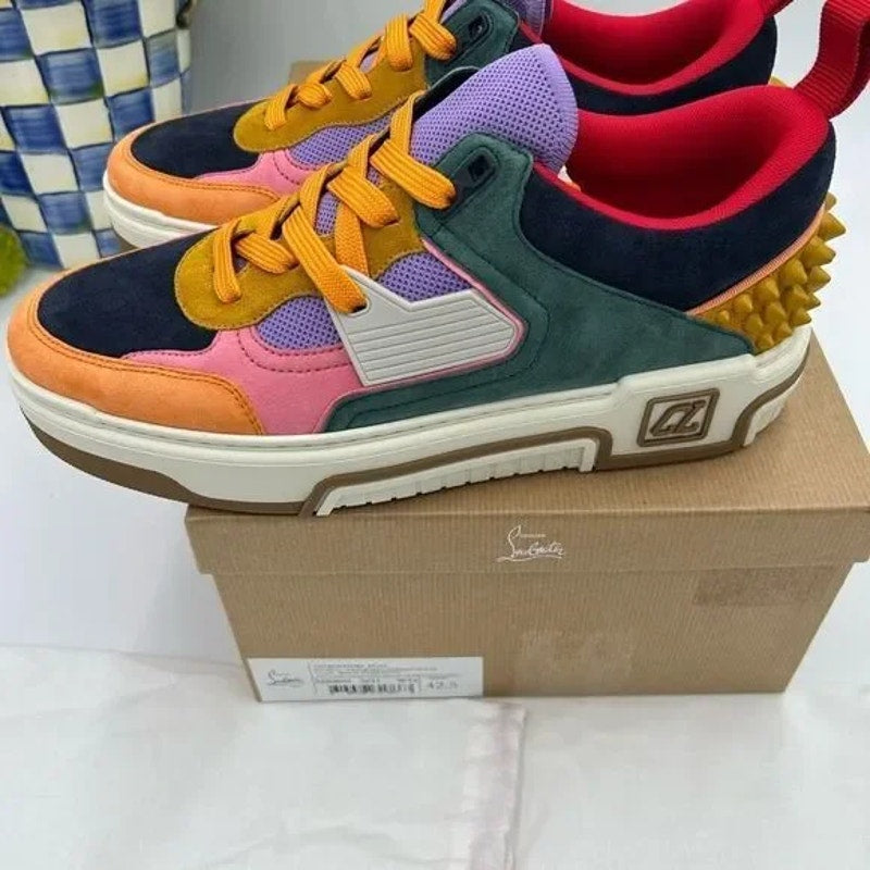 Men’s Christian Louboutin, Astroloubi low top sneakers size 42.5